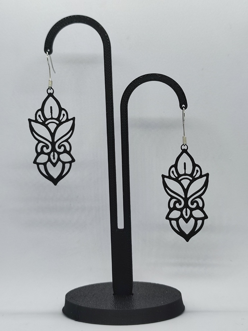 Night Orchid Earrings